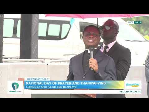 Apostle Eric Nyamekye Delivers Powerful Sermon at National Day of Prayer | Ghana News
