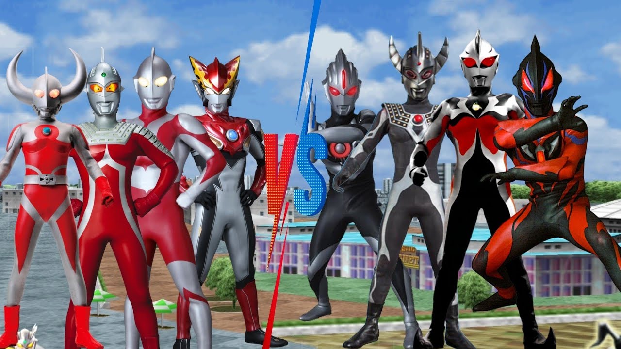 ウルトラマンロッソ対ダークオーブ。ウルトラマン対カオスロイドT