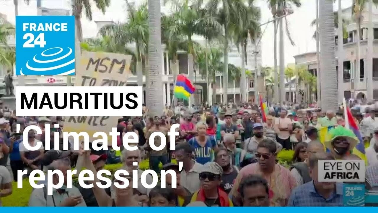 ⁣Mauritius: Rights groups warn of climate of repression • FRANCE 24 English