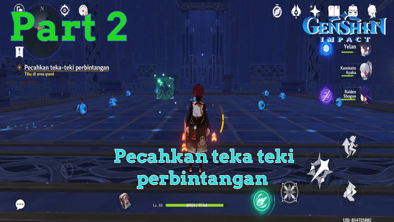 Pecahkan teka teki perbintangan bagian 2 Genshin impact Indonesia