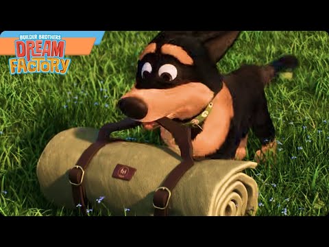 ✨ The Secret Tree Fort Adventure! | Builder Brothers Dream Factory | Cartoons for Kids