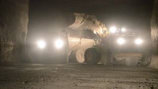 Underground operations at Hinkle's Bourbon Limestone