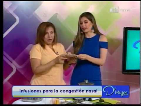 Infusiones para la congestión nasal