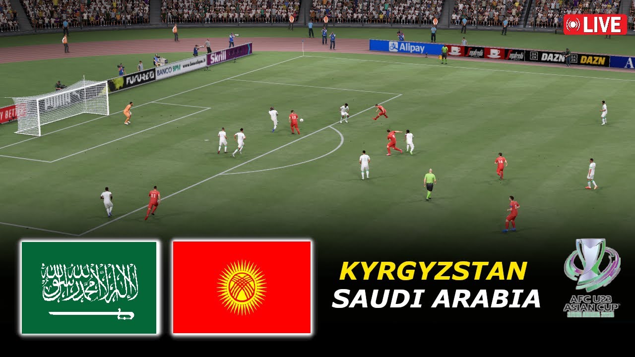 🔴Saudi Arabia vs Kyrgyzstan | AFC U23 Asian Cup 2025 | eFootball PES 21 Simulation