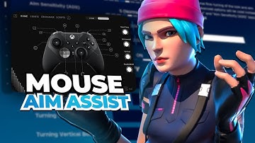 How to Get FORTNITE Aim Assist On KBM , BUT with 1:1 Mouse Feel - OP!