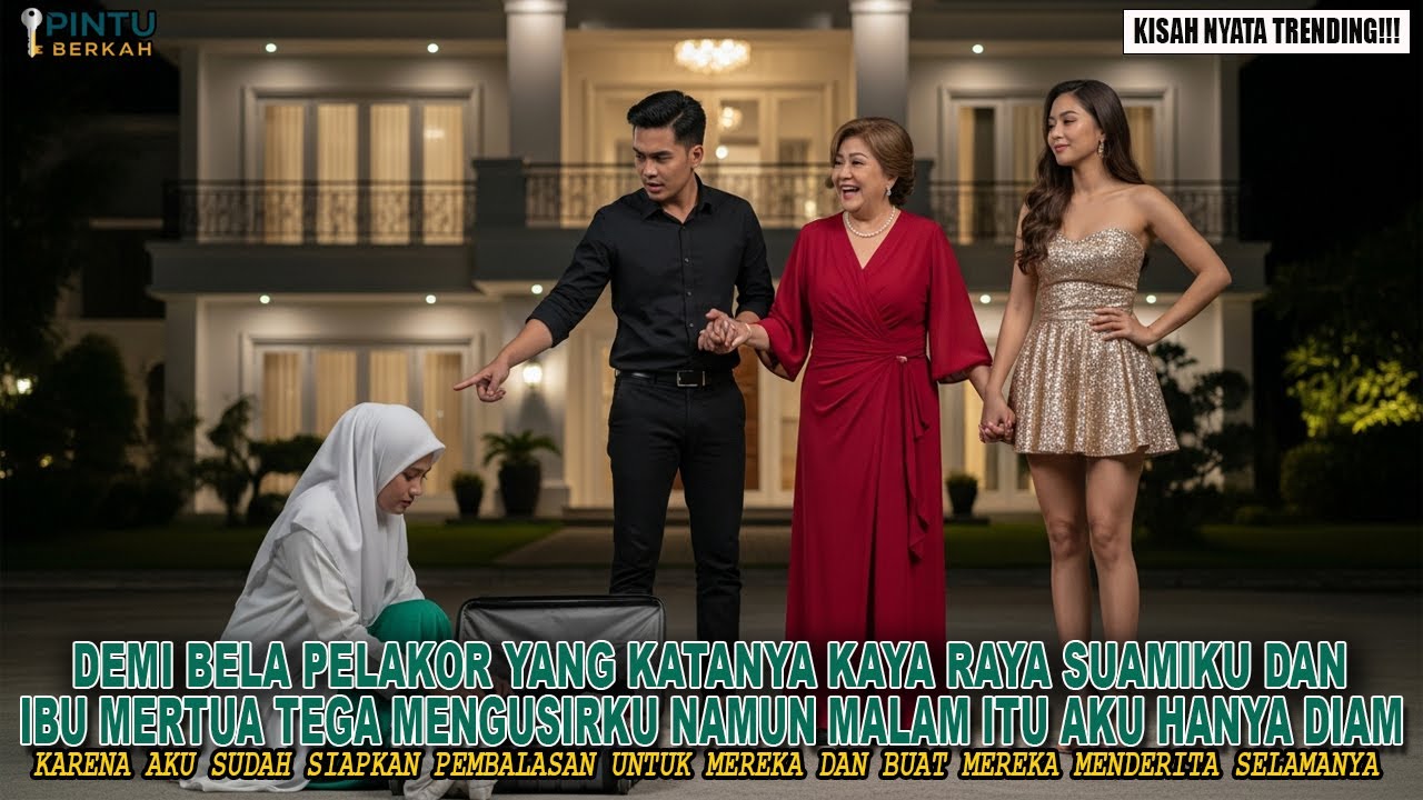 SUAMIKU DAN MERTUA USIR AKU DEMI BELA PELAKOR - NAMUN AKU DIAM KARENA AKU SUDAH SIAPKAN RENCANA INI