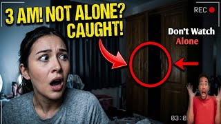 Paranormal &amp; Scary Videos || Caught on Camera: The 3 AM Makeup Video That Terrified the Internet😱💀