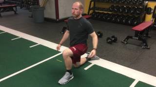 Half Kneeling Crossover with Anterior Reach