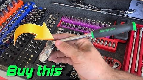 Snap-on makes the most useful ratchet on the planet.. and no one knows how to use it!! TH72MP