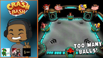Crash Bash 4-Player Online (PARSEC) #10 - So Many Balls!