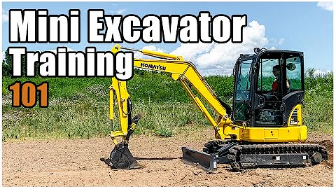 How to Operate a Mini-Excavator | Mini Excavator Controls