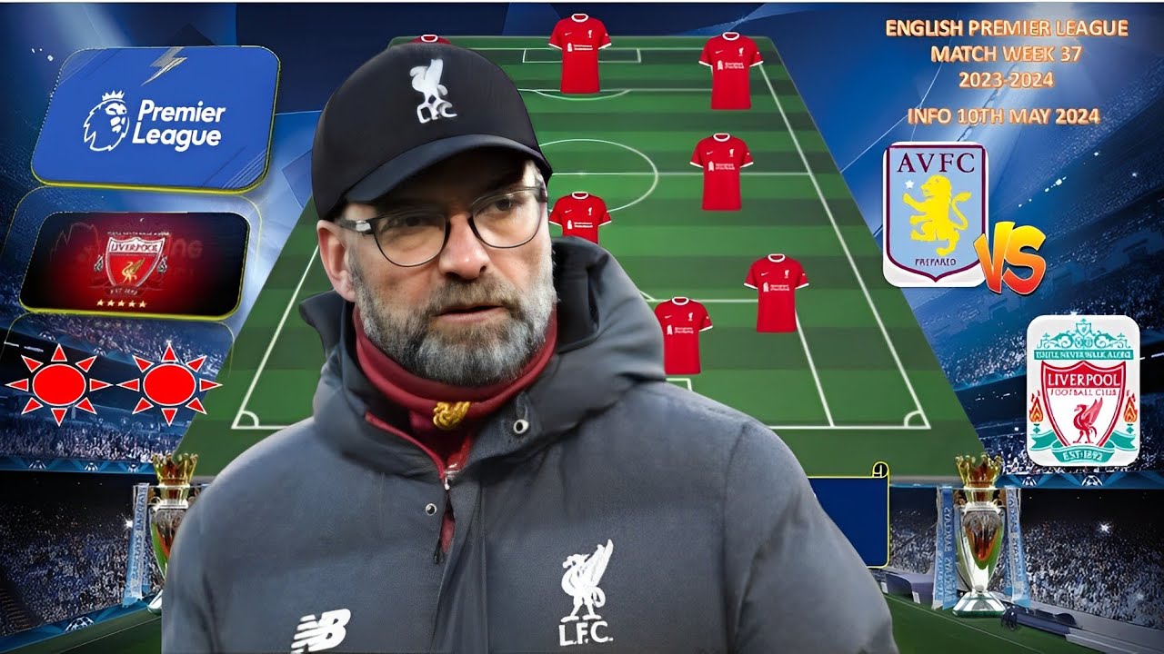 ASTON VILLA VS LIVERPOOL ~ LIVERPOOL BEST PREDICTED STARTING LINEUP EPL WEEK 37 2024
