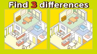 Spot The Difference | Floor plan of the room | Brain Training | Find the difference screenshot 5