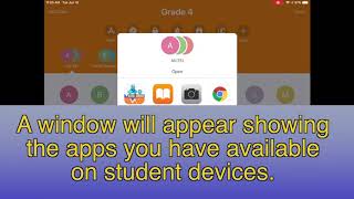 Apple Classroom  -Lock in App after opening Apple Classroom Open And Lock Apps