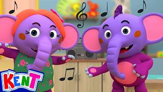 fun dance party song more kids nursery rhymes kent elephant
