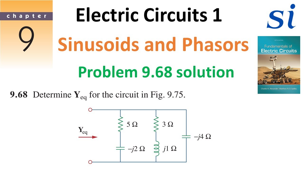 fundamentals of electric circuits | problem 9.68 solution | حل مسألة ...