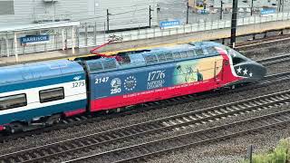 NJ Transit and Amtrak Evening Rush Hour Trains @ Harrison NJ (7/9/26)