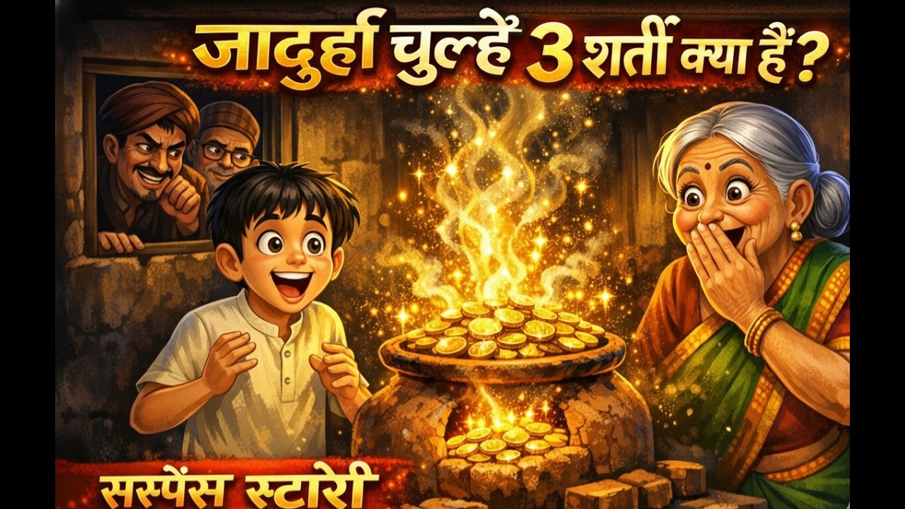 जादुई चूल्हा और 3 खतरनाक शर्तें 😱|Moral Story|Emotional&Suspense Story| moral story|Hindi kahaniyan
