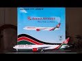 JC Wings 1:200 Kenya Airways 777-300ER (ADVANCED ENGINE OPTION) Unboxing & Review [4K]