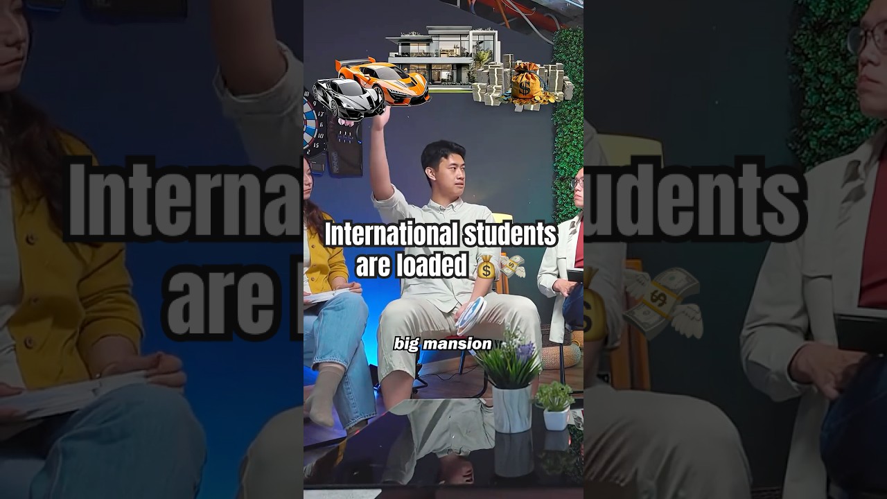 All international students are rich, spoiled, and living it up! But… is that really true? 