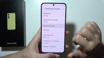 Samsung S24 FE: How to Turn Off Keyboard Sound