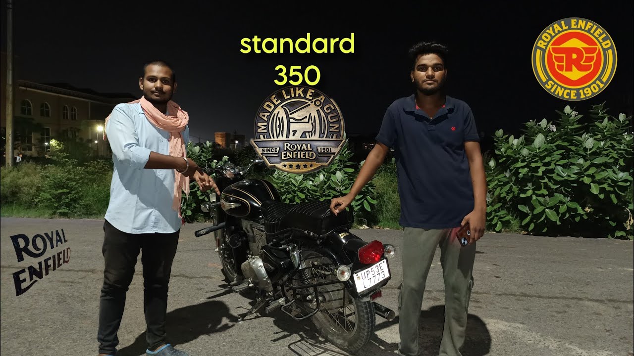 Royal enfield standard 350 ! review , real bullet ❓! Gear on track !