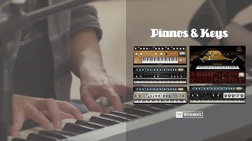 Trying Out Waves Pianos & Keys in a Songwriting Session