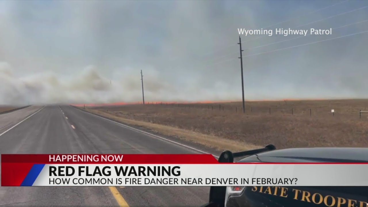 Red flag warnings in effect for parts of Colorado - YouTube