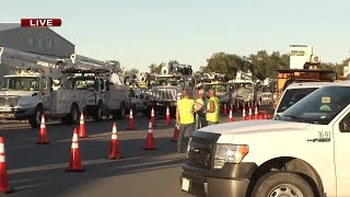 FPL crews working to get power back on