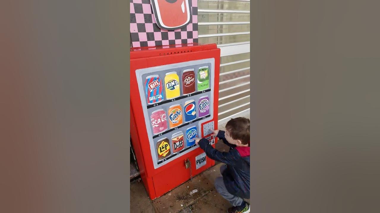 Fake Vending Machine YouTube