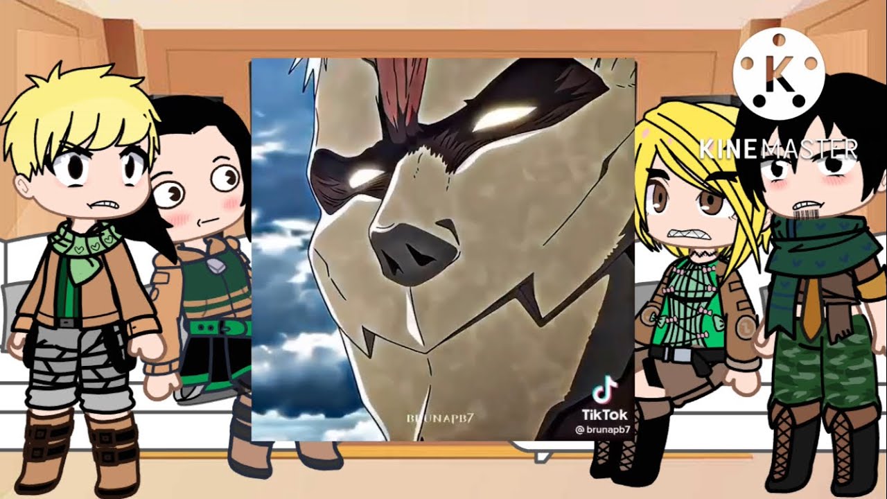 Past Attack On Titan React to Future part 4 - YouTube