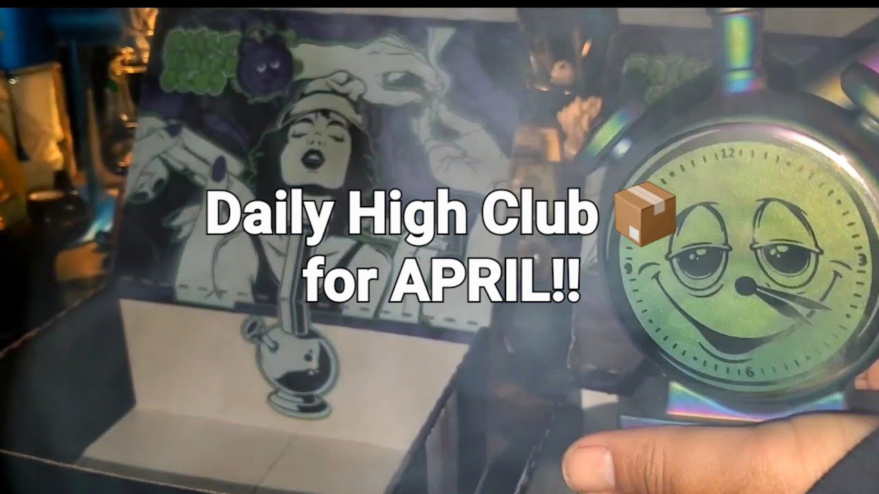 DAILY HIGH CLUB BOX 📦 FOR APRIL!!