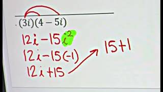 Multiplying Complex Numbers