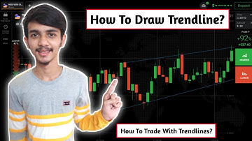 How To Draw Trendline Like A Pro| Binary Options Trade With TrendLines|