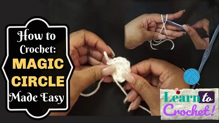 Master the Art of Crochet with the Magic Circle Technique