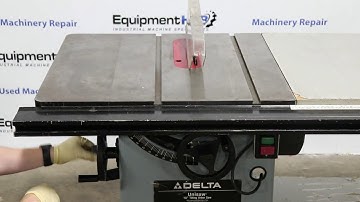 Delta 34-806 5HP 10" Unisaw / Table Saw with Unifence Saw Guide