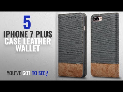 Top 5 IPhone 7 Plus Case Leather Wallet [2018 Best Sellers]: For iPhone 7 Plus / iPhone 8 plus