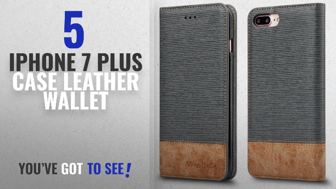 Top 5 IPhone 7 Plus Case Leather Wallet [2018 Best Sellers]: For iPhone 7 Plus / iPhone 8 plus