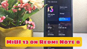 Install MIUI 13 on Redmi Note 8 | Custom Rom | Xiaomi | MI |