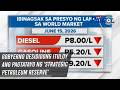 Gobyerno desididong ituloy ang pagtatayo ng 'strategic petroleum reserve' | TV Patrol