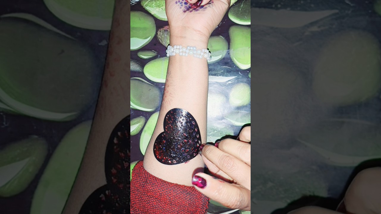 floral mehndi sticker 