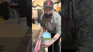 Pitching facility refresh! Fresh paint fresh week! #pitchingcoach #pitching #softballpitche