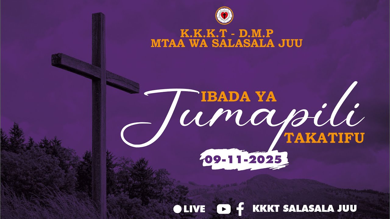 𝗜𝗕𝗔𝗗𝗔 𝗬𝗔 𝗝𝗨𝗠𝗔𝗣𝗜𝗟𝗜 𝗧𝗔𝗞𝗔𝗧𝗜𝗙𝗨:  SIKU YA BWANA YA 3 KABLA MAJILIO - Tuvumilie Hata Mwisho Katika BWANA.