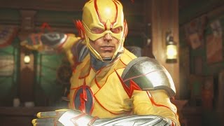 Injustice 2 - Reverse Flash All Intro/Interaction Dialogues