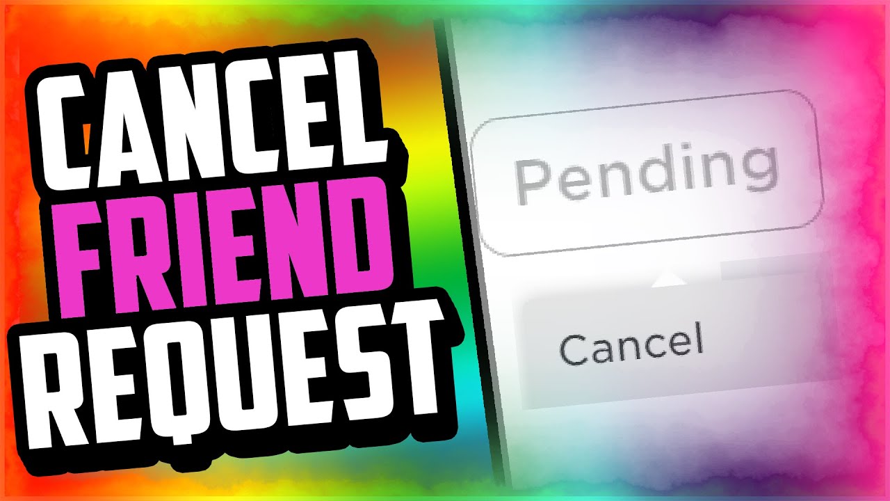 How to CANCEL A friend Request In Roblox Mobile & PC (2021) How To