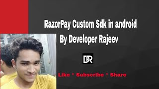 RazorPay integration with custom UI  Example in android screenshot 2