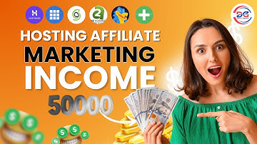 Top 10 Hosting Affiliate Programs 2025 | Earn ₹50,000+ Per Month | Web Hosting Affiliate Marketing