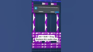 Replace all audio clips 🔥~ Cubase Pro Quick Tip #shorts