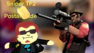 GachaTuber's reacts to FNF rivals cover ( Postal Dude vs TF2 sniper )