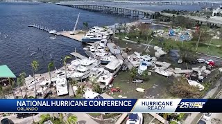 WPBF 25 First Warning meteorologist Cris Martinez attends National Hurricane Conference